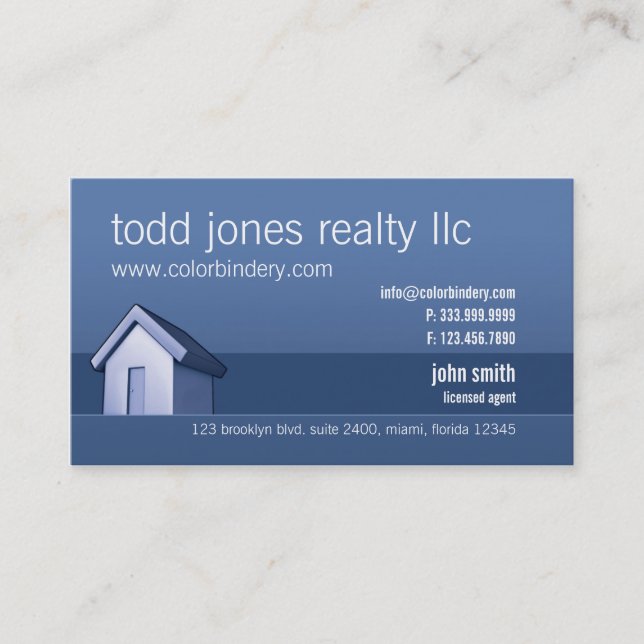 House Market Business Card (Front)