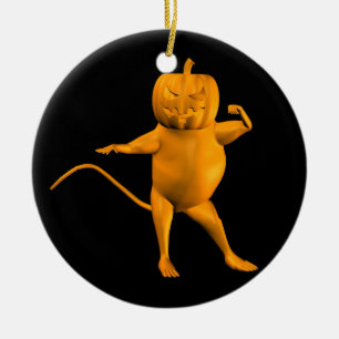 House Mouse Ceramic Ornament