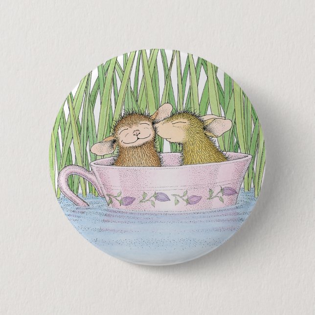 House-Mouse Designs® - 2 Inch Round Button (Front)
