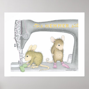 House-Mouse Designs® - Affiche de couture