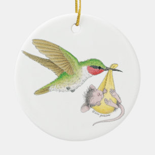 House-Mouse Designs® - Baby's First Christmas Ceramic Ornament