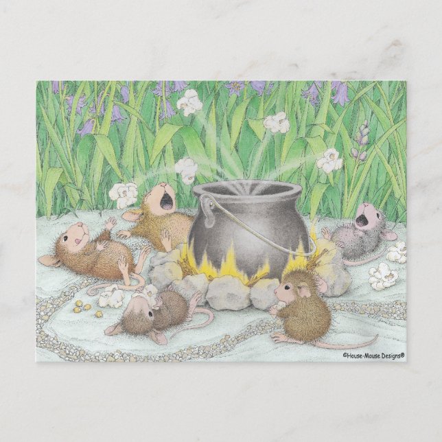 House-Mouse Designs® - Cartes postales de Noël (Devant)