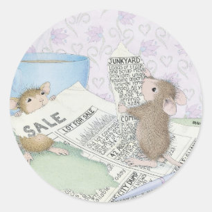 House-Mouse Designs® - Classic Round Sticker