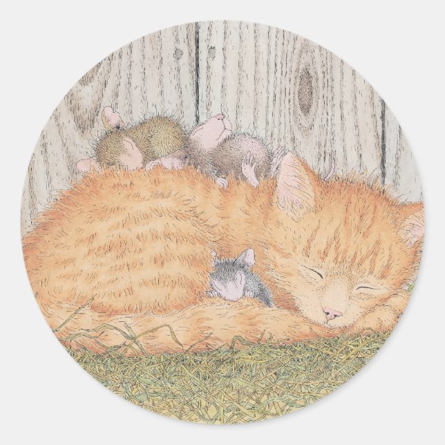 House-Mouse Designs® - Classic Round Sticker (Front)