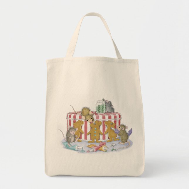 House-Mouse Designs® -  Grocery Tote Bag (Front)