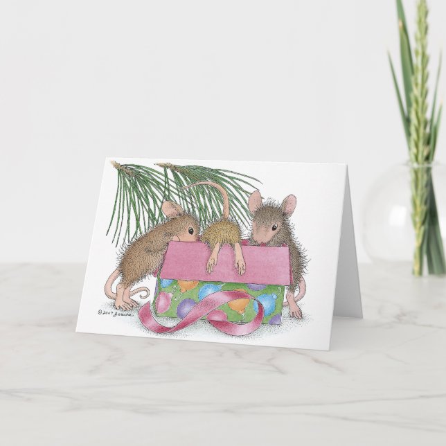 House-Mouse Designs® Holiday Card (Front)
