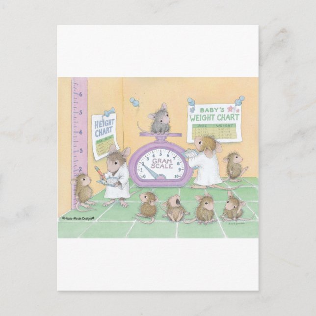 House-Mouse Designs® Postcard (Front)