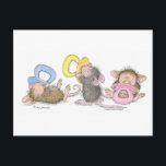 House-Mouse Designs® Postcard<br><div class="desc">Test</div>