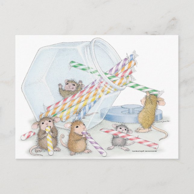 House-Mouse Designs® Postcard (Front)