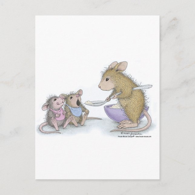 House-Mouse Designs® Postcard (Front)