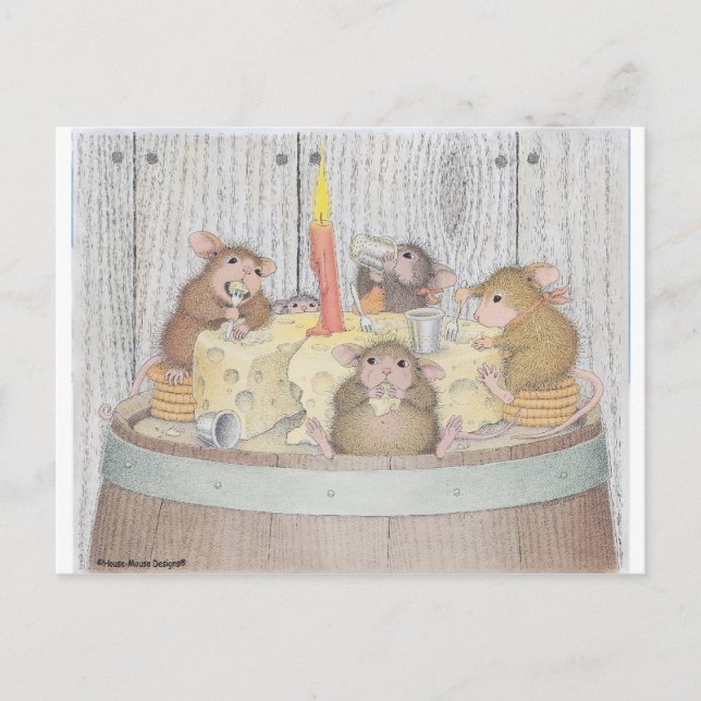 House-Mouse Designs® - Postcard (Front)