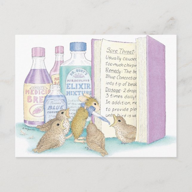 House-Mouse Designs® Postcard (Front)