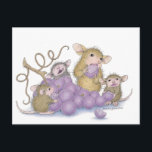 House-Mouse Designs® - Postcard<br><div class="desc">Test</div>