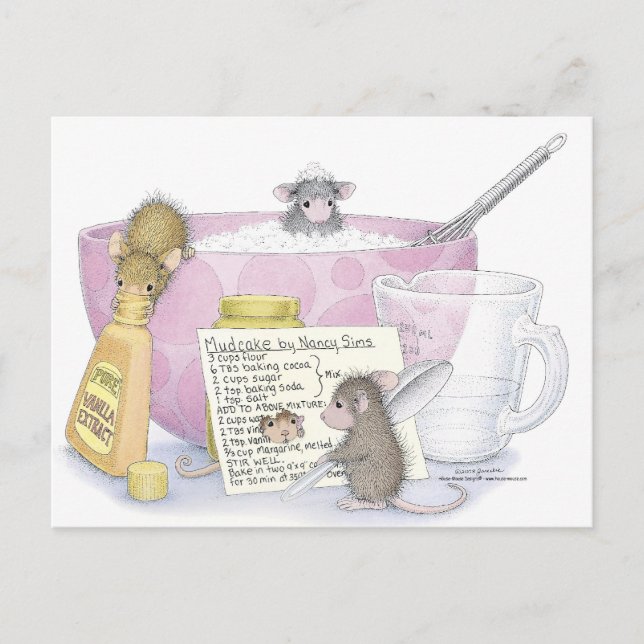 House-Mouse Designs® Postcard (Front)