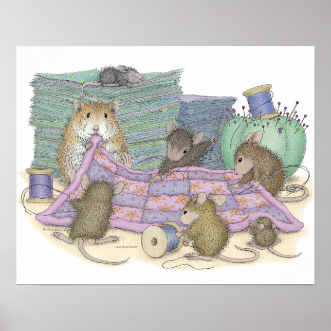 House-Mouse Designs® - Quilting Guild Poster (Front)