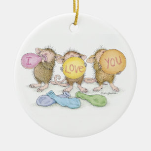 House-Mouse Designs® - Valentine's Day Ornament