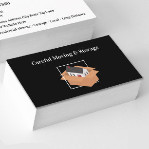 House Movers Moving And Storage Business Card