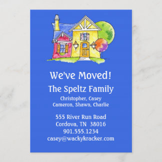 House Moving Announcment Announcement