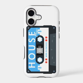 House Music Cassette Design Born in Chicago