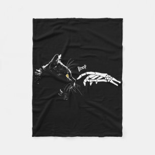 House Music Ghost Dj Optical Illusion Edm Hallowee Fleece Blanket