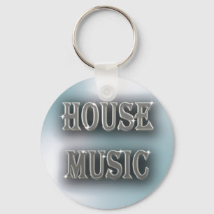 House Music Keychain