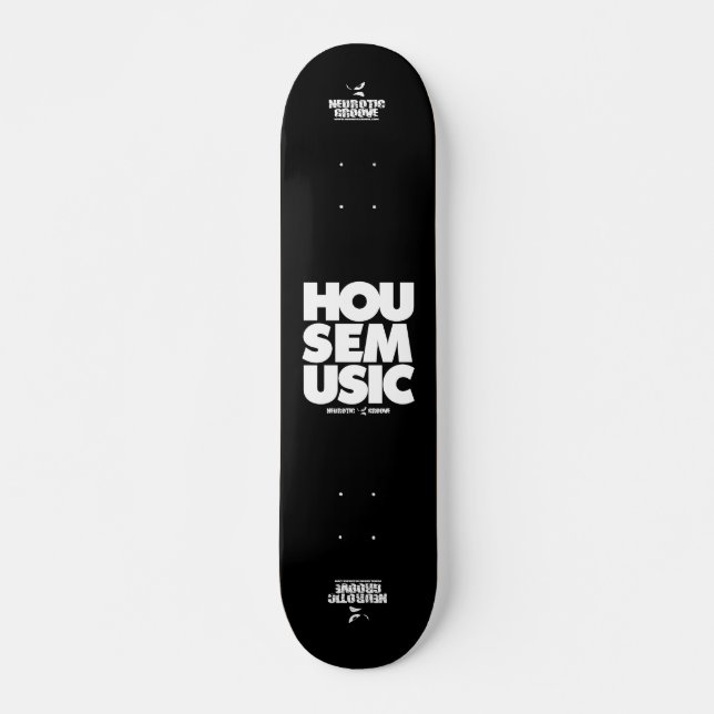 House Music Skateboard (Front)