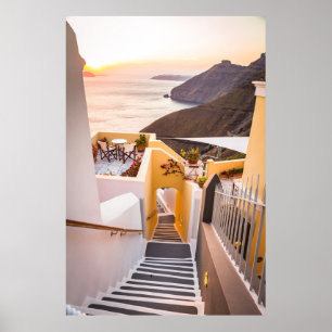 HOUSE NEAR BODY OF WATER POSTER