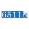 House Numbers Sticker
