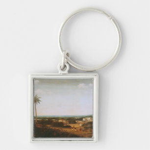 House of a Portuguese Nobleman in Brazil Keychain