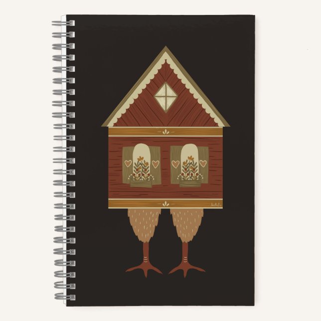 House of Baba Yaga A5 Notebook (Front)