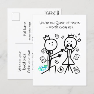 House of Cards Customized Postcard