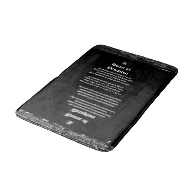 House of Deception Bath Mat (Angled)