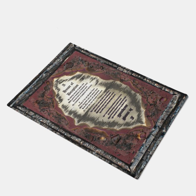 House of Deception Doormat (Angled)