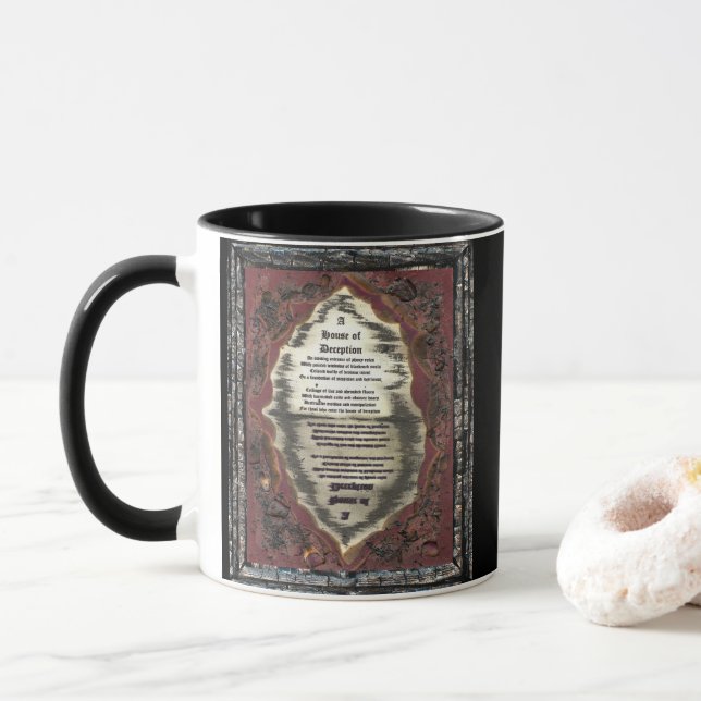 House of Deception Mug (With Donut)