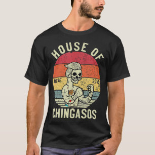 House Of Desde Chingasos 2019 Funny Boxing Tattoo T-Shirt