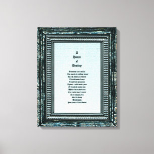 House of Destiny Canvas Print