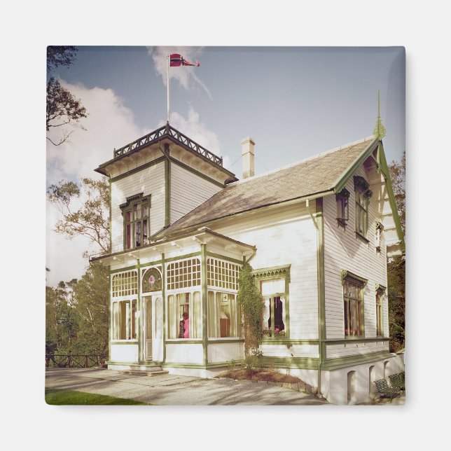 House of Edvard Grieg Magnet (Front)
