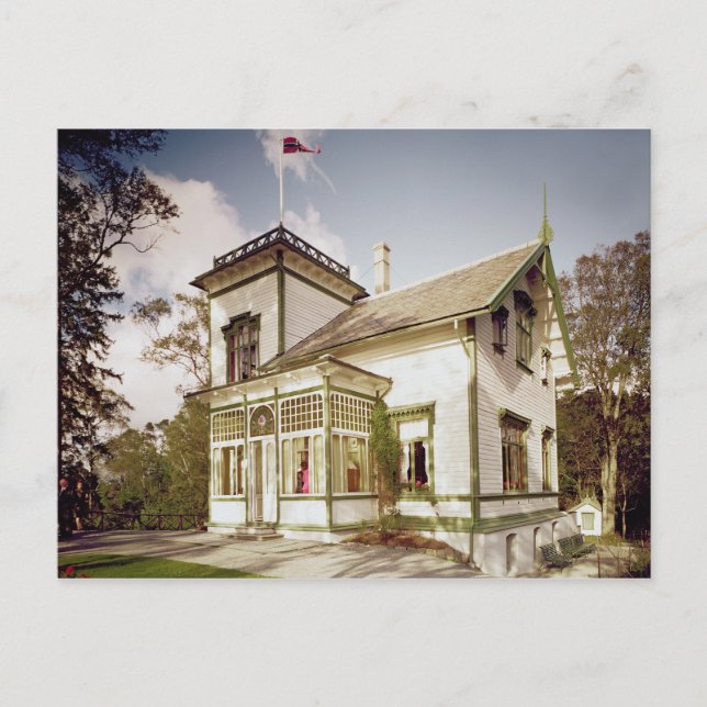 House of Edvard Grieg Postcard (Front)
