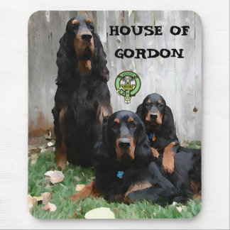 HOUSE OF GORDON, Gordon Setter Painting Mousepad