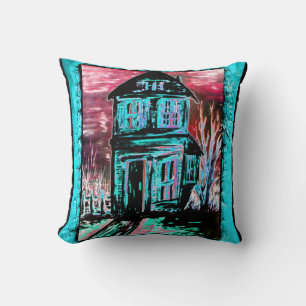 House of Invitation Throw Pillow