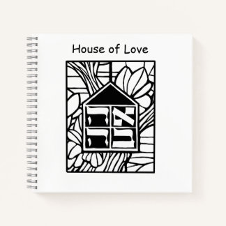 House of Love Spiral Notebook