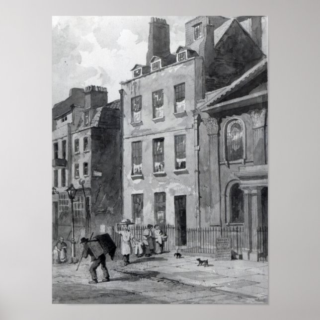 House of Sir Isaac Newton Poster (Front)