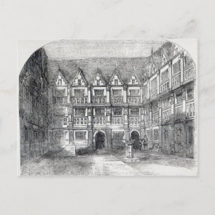 House of Sir Thomas Gresham Postcard