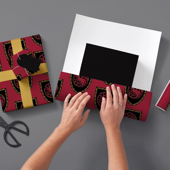 HOUSE OF THE DRAGON Badge Wrapping Paper Sheets (Creator Uploaded)