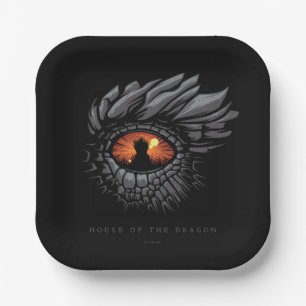 HOUSE OF THE DRAGON Dragon Eye Paper Plate