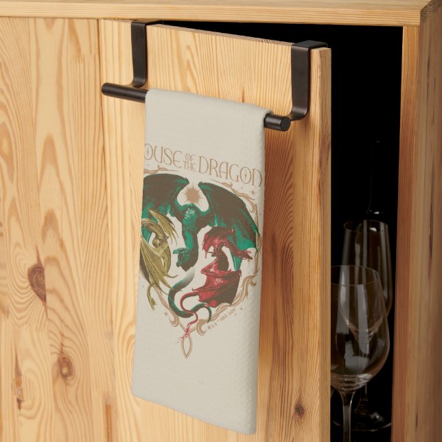 House of the Dragon | Dragon Shield Kitchen Towel (Thirds Fold)