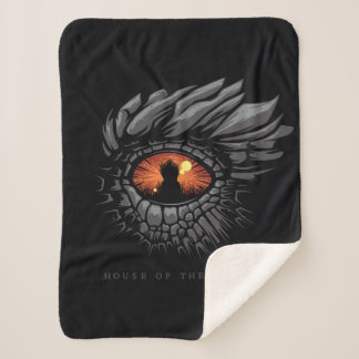 HOUSE OF THE DRAGON | Dragon's Eye Iron Throne Sherpa Blanket