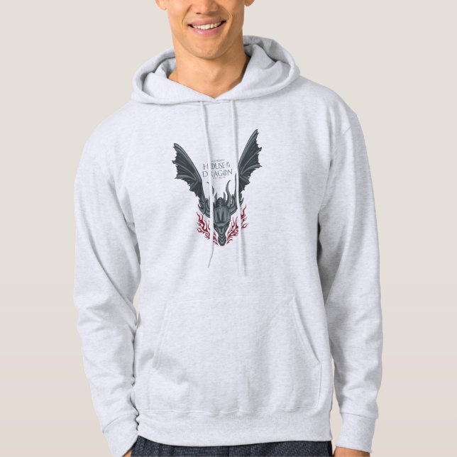 HOUSE OF THE DRAGON | Fire-Breathing Dragon Head Hoodie (Front)
