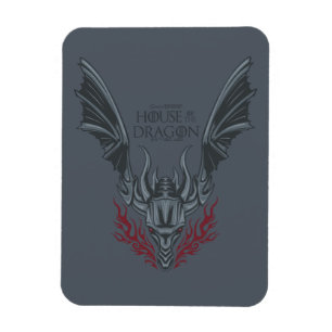 HOUSE OF THE DRAGON   Fire-Breathing Dragon Head Magnet
