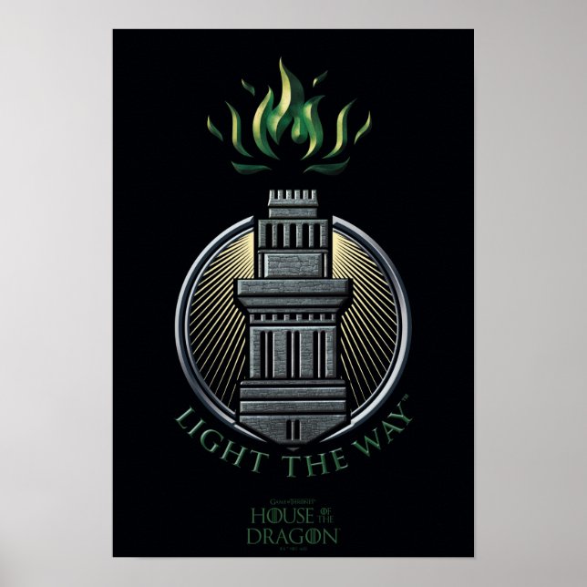 HOUSE OF THE DRAGON | House Hightower Sigil Poster (Front)